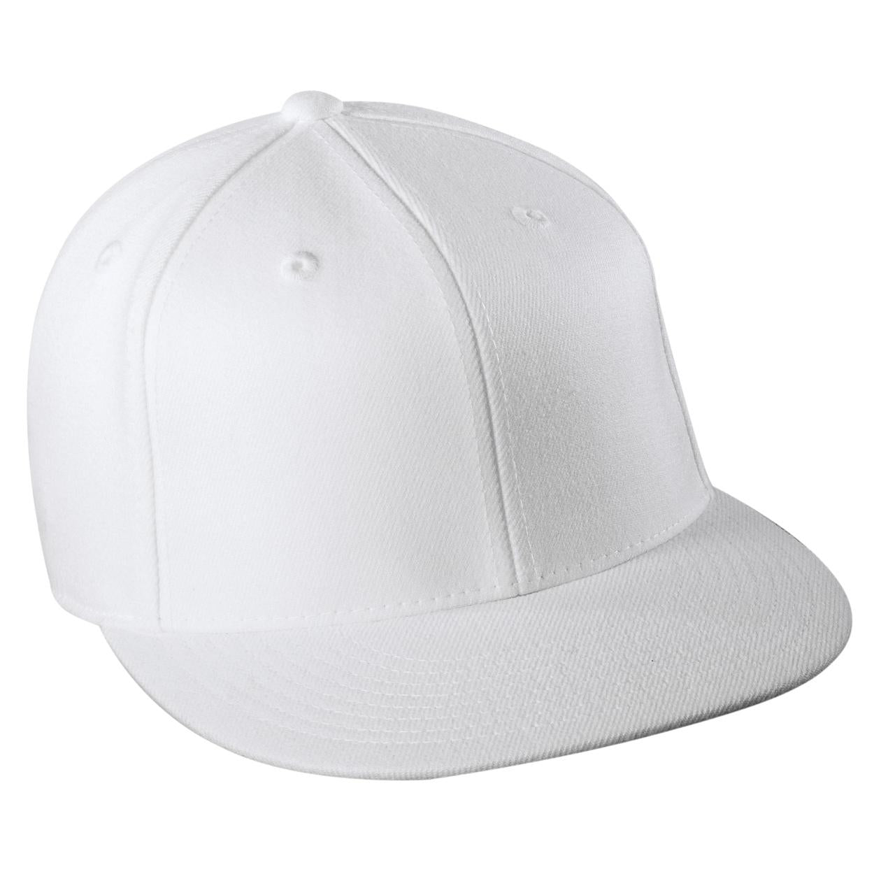 Black Flat Brim Hat - Port Authority - Stylish Design