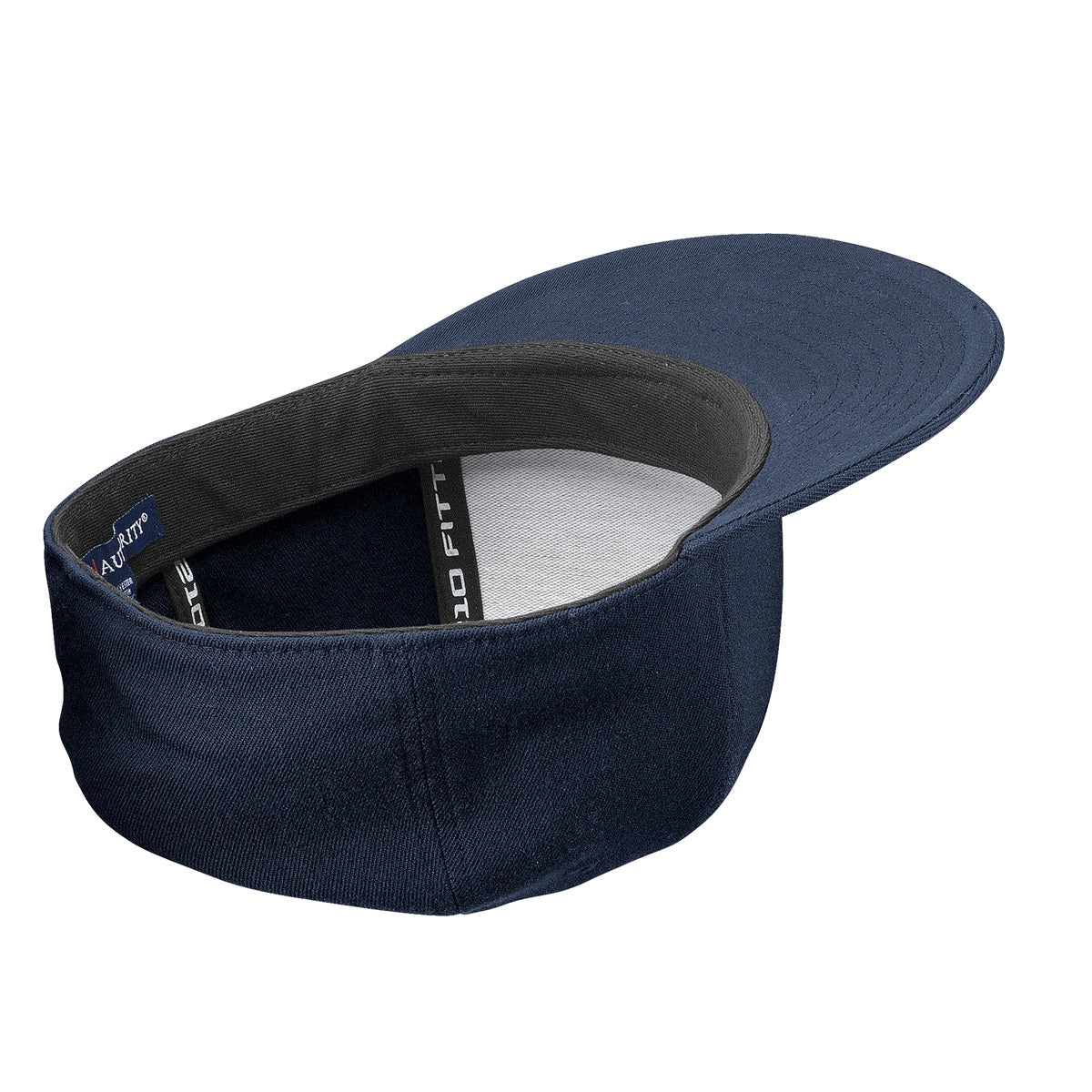 Black Flat Brim Hat - Port Authority - Stylish Design