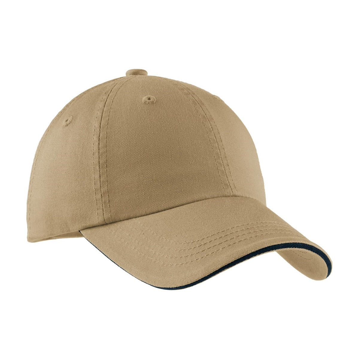 Black/White Ball Caps - Port Authority - Soft Cotton