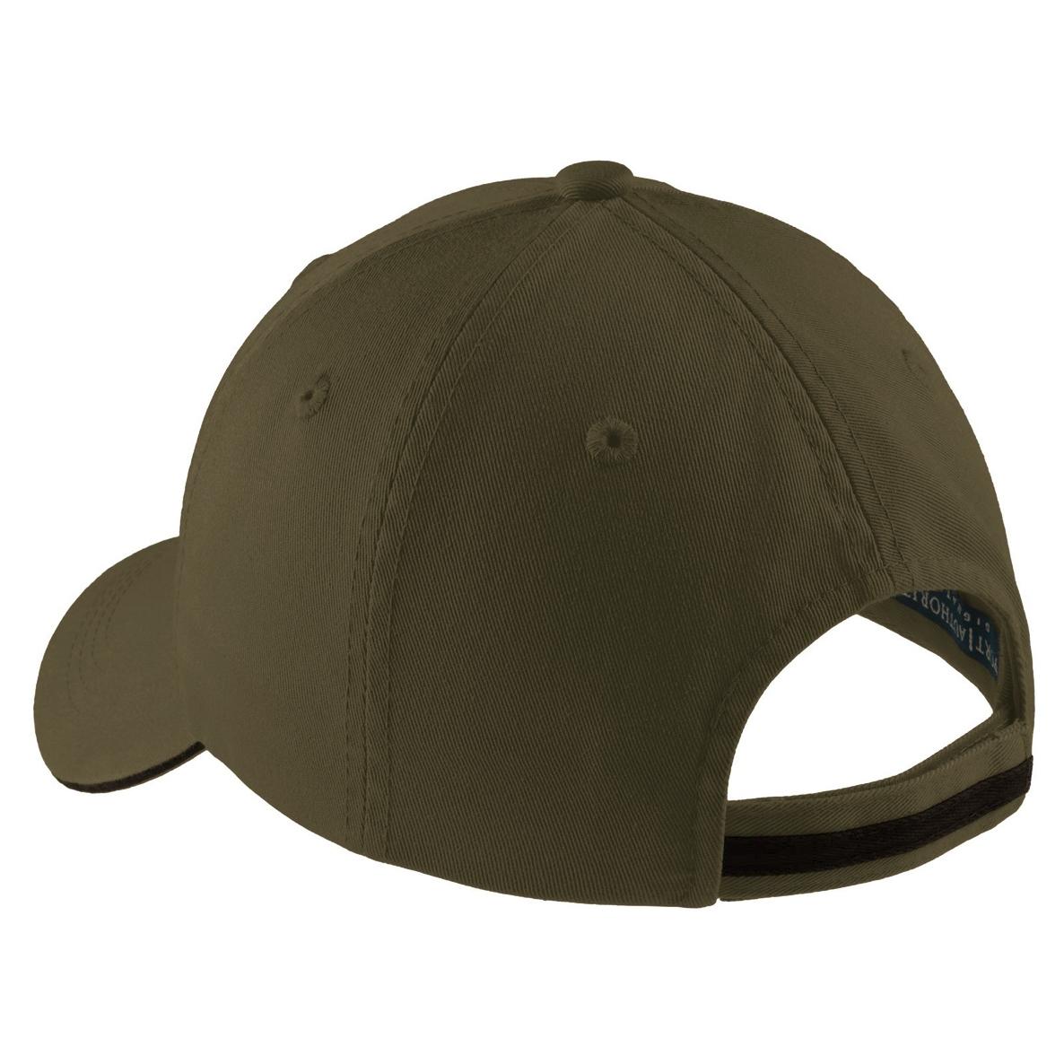 Black/White Ball Caps - Port Authority - Soft Cotton