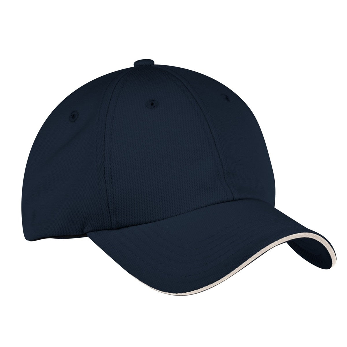 Black/Stone Ball Caps - Port Authority - Quick-Drying