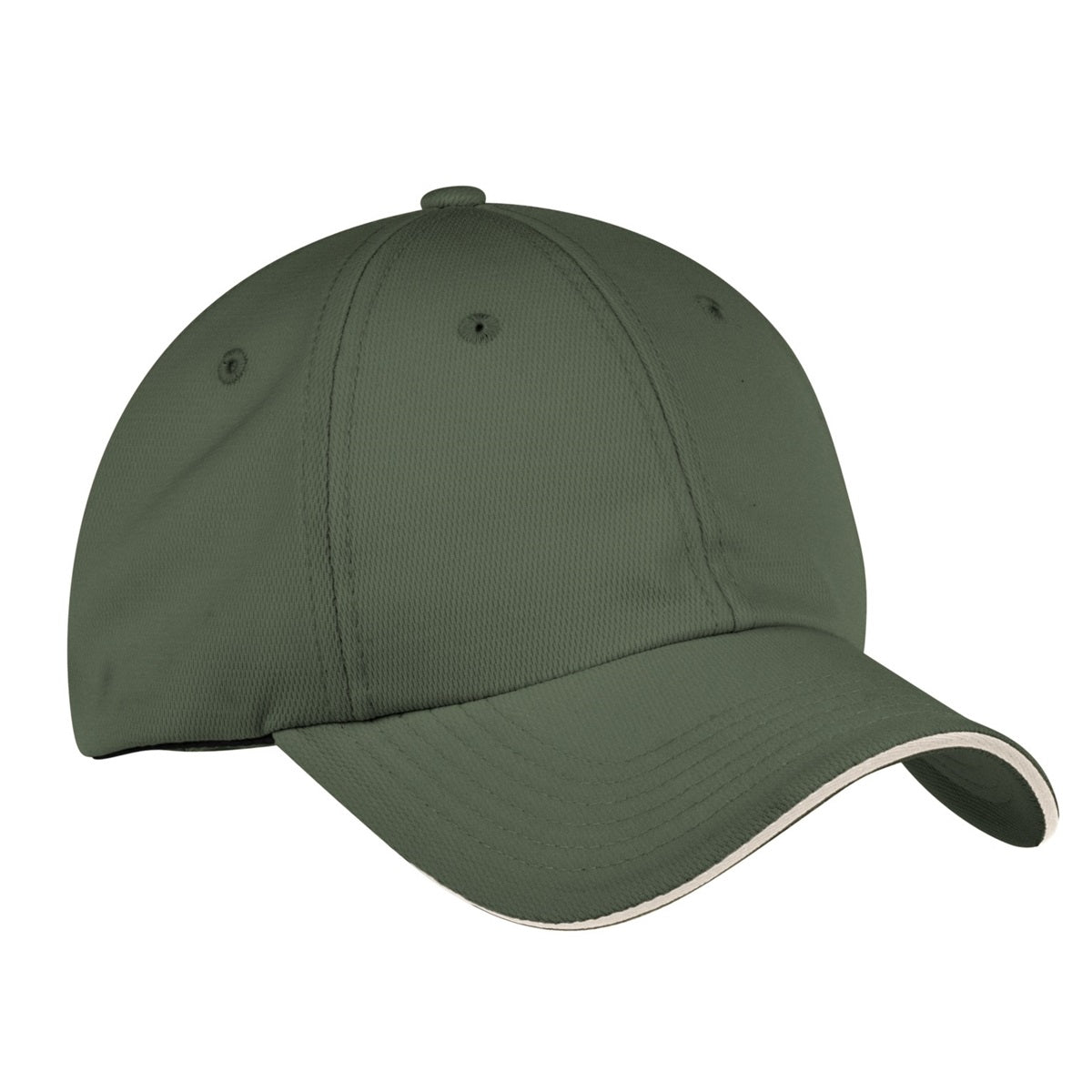 Black/Stone Ball Caps - Port Authority - Quick-Drying