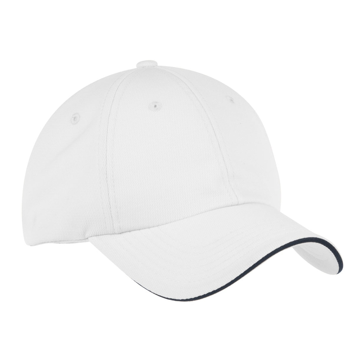 Black/Stone Ball Caps - Port Authority - Quick-Drying