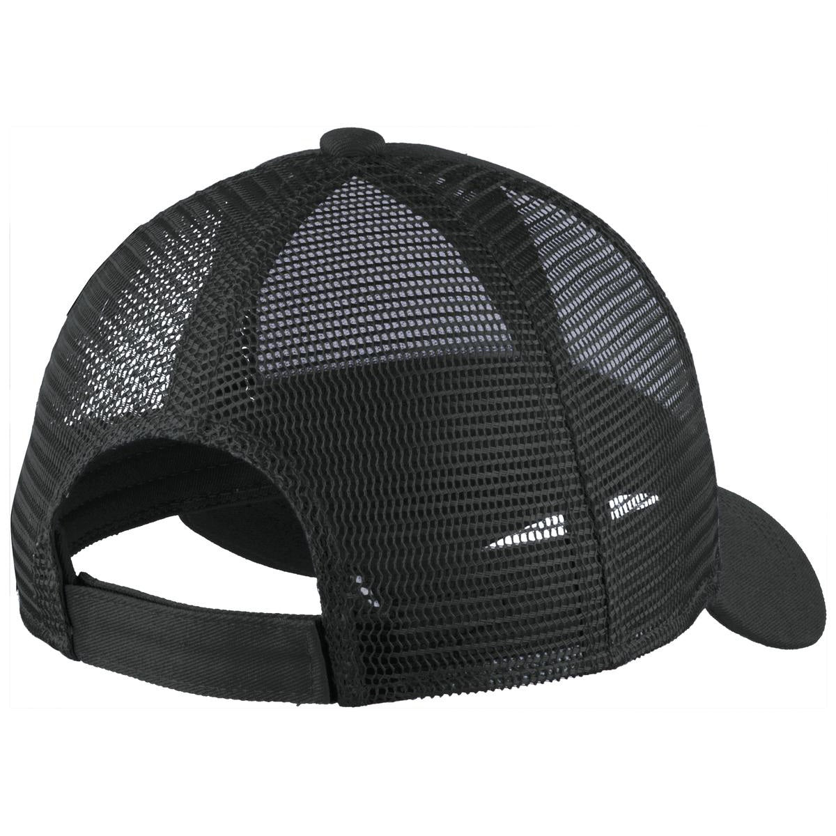 Black Ball Caps - Port Authority - Adjustable Mesh Back