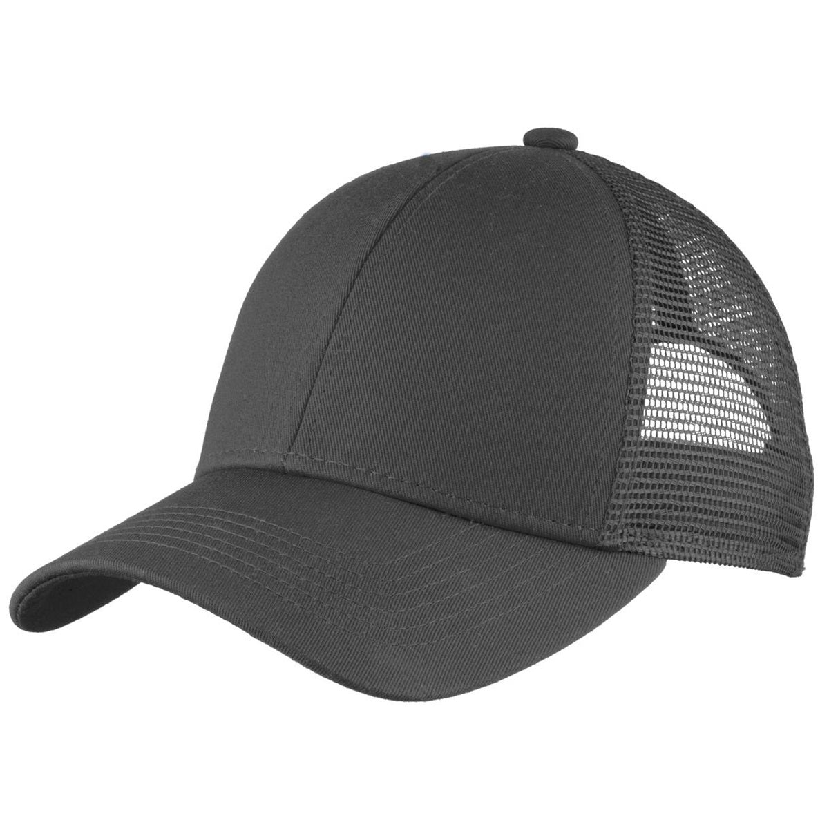 Black Ball Caps - Port Authority - Adjustable Mesh Back