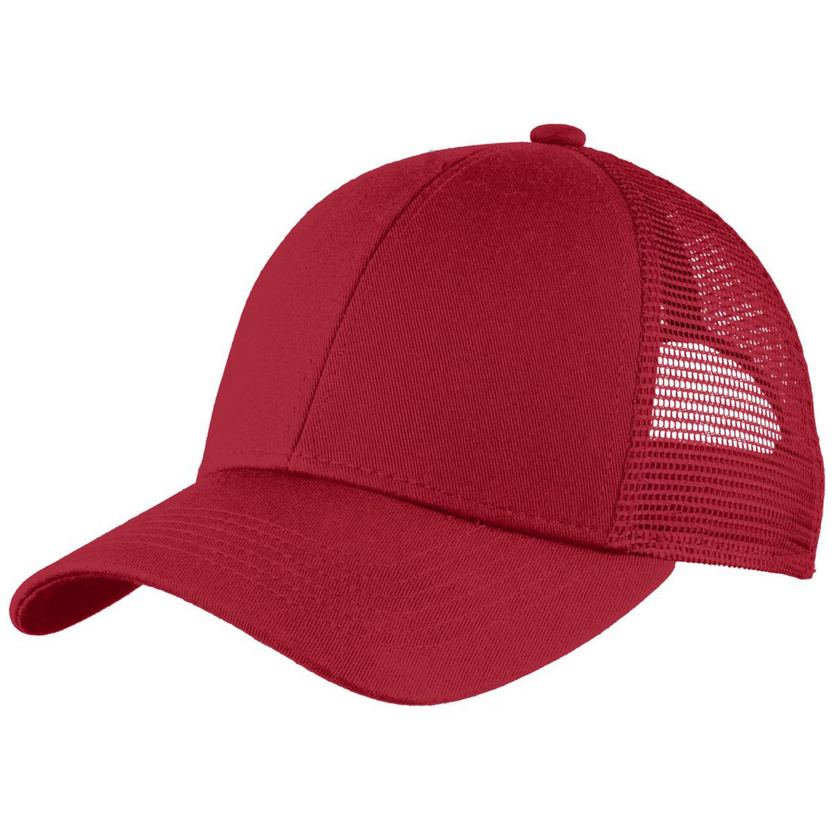 Black Ball Caps - Port Authority - Adjustable Mesh Back