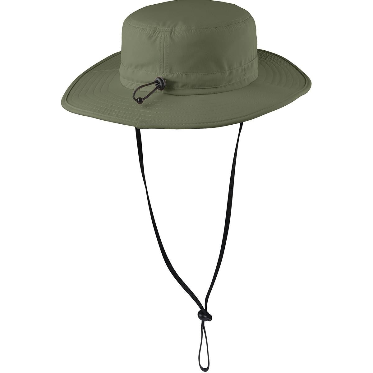 Coffee Cream Safari Hat - Port Authority - Moisture Wicking