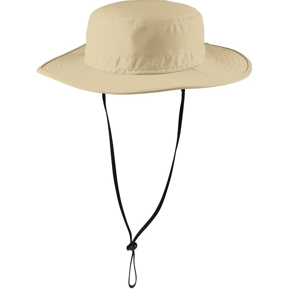 Coffee Cream Safari Hat - Port Authority - Moisture Wicking