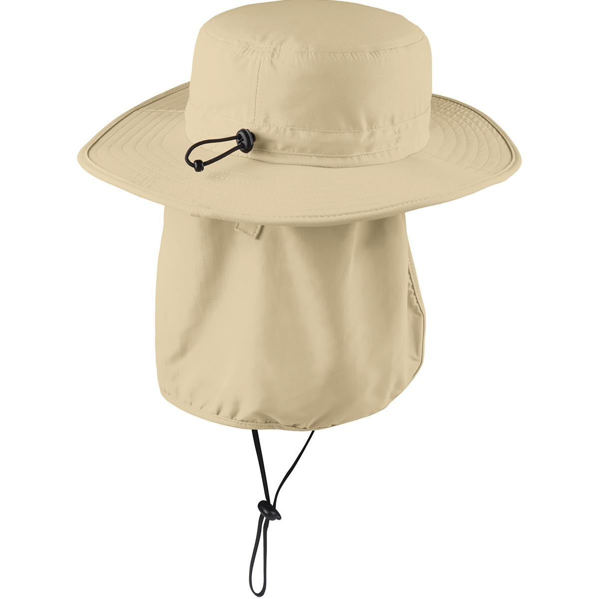 Coffee Cream Safari Hat - Port Authority - Moisture Wicking