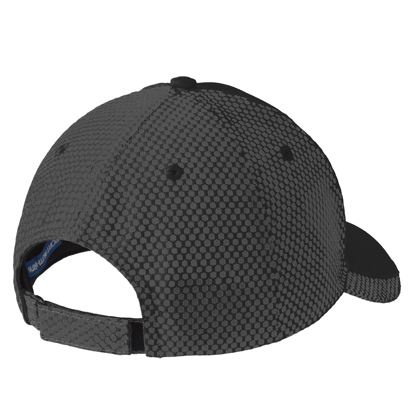 Black/White Ball Caps - Port Authority - Ventilated Mesh