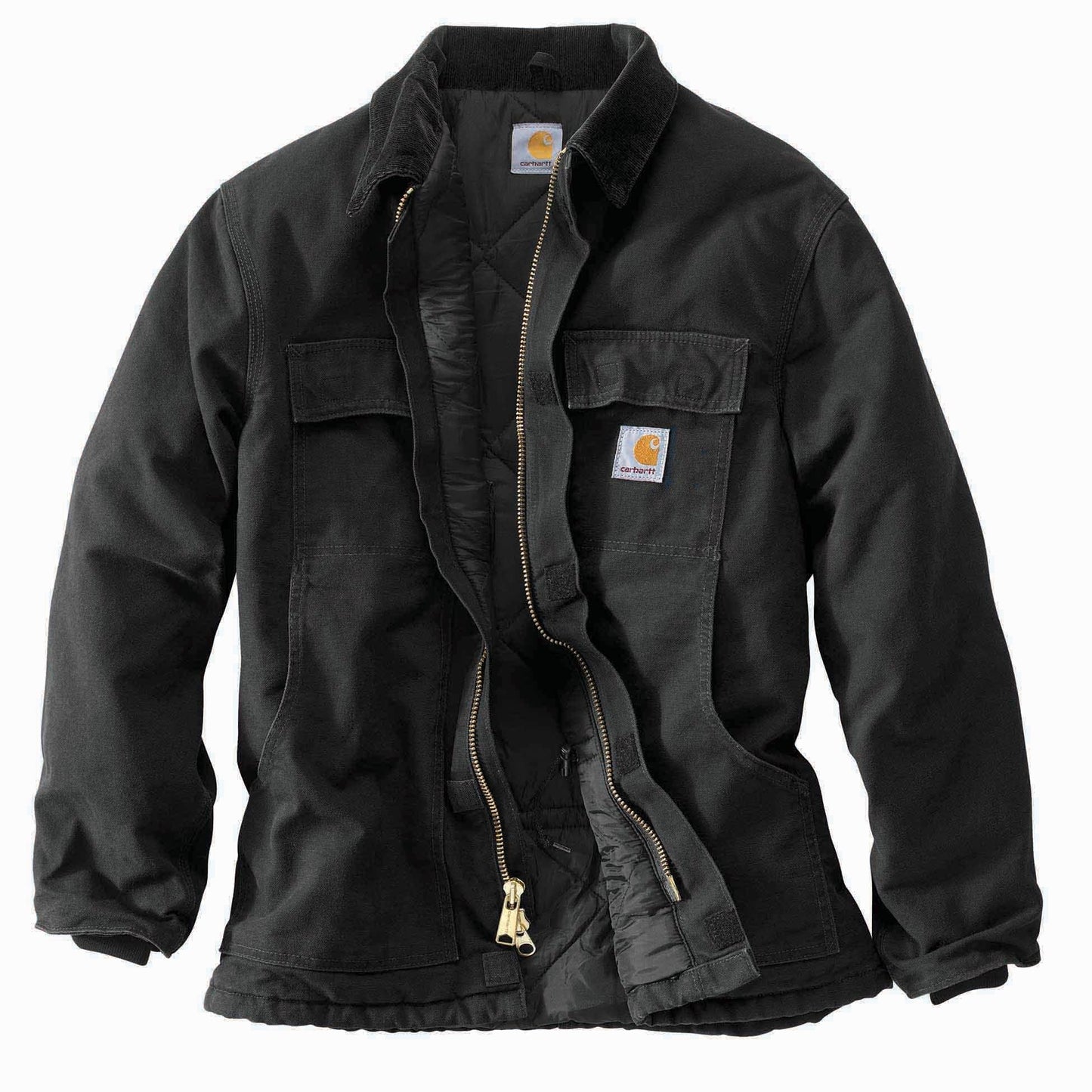 Black Jackets | Carhartt | Rugged Coat - Carhartt - Warm Insulation