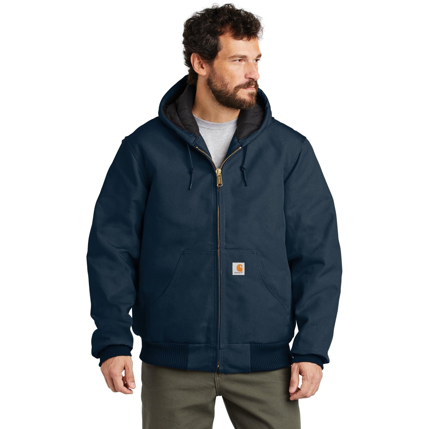 Black Jackets | Carhartt | Warm Quilted Duck Active - Carhartt - Durable Gear