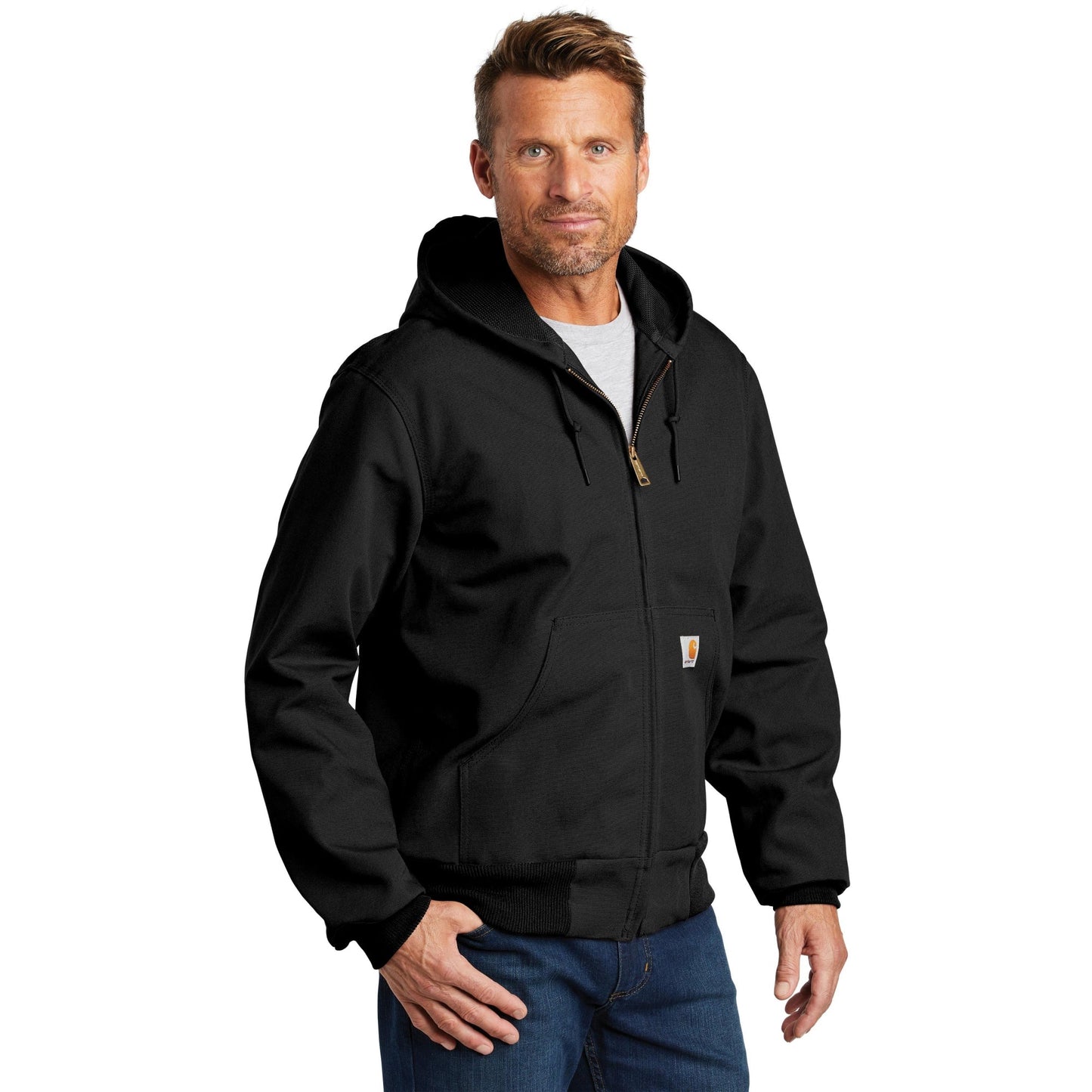 Black Jackets - Carhartt - Thermal-Lined Duck Active