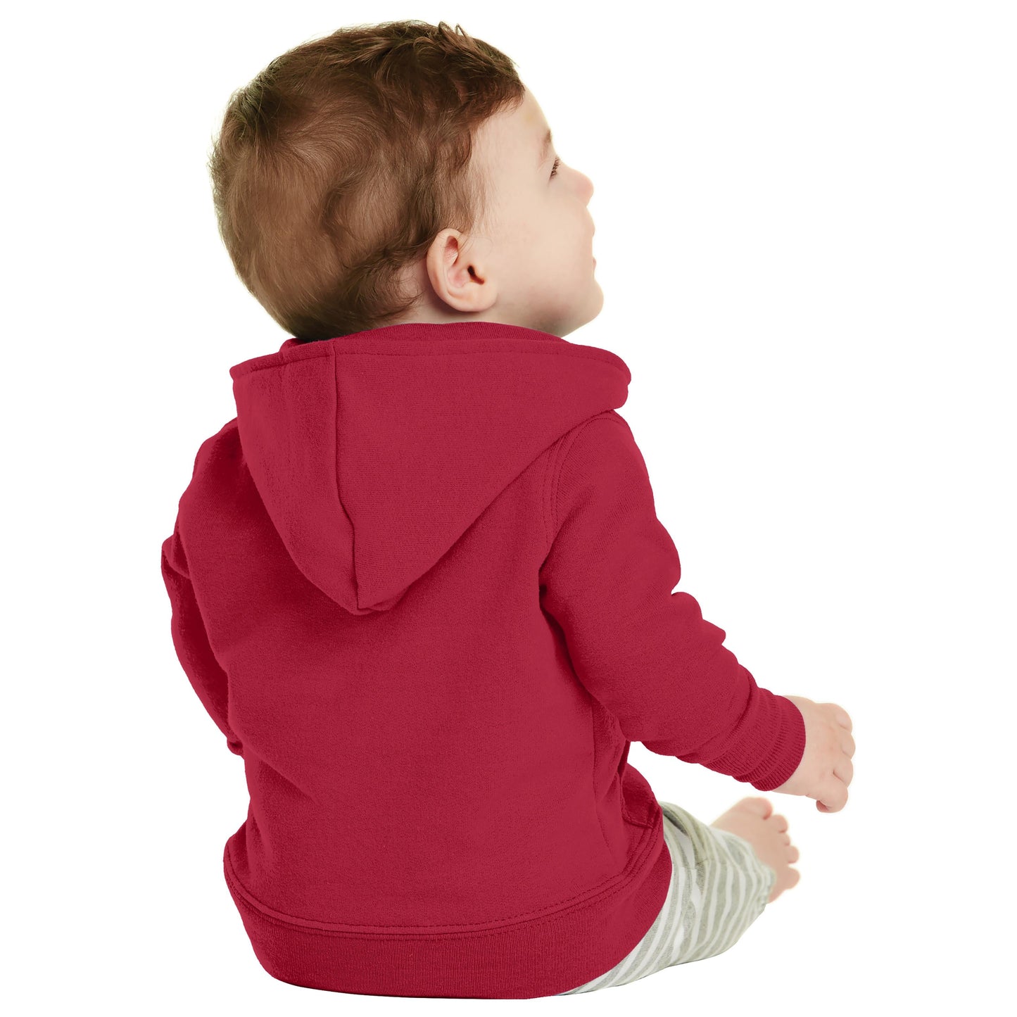 Red Sweatshirts - Port & Company - Cozy Infant Hoodie - Soft Wear