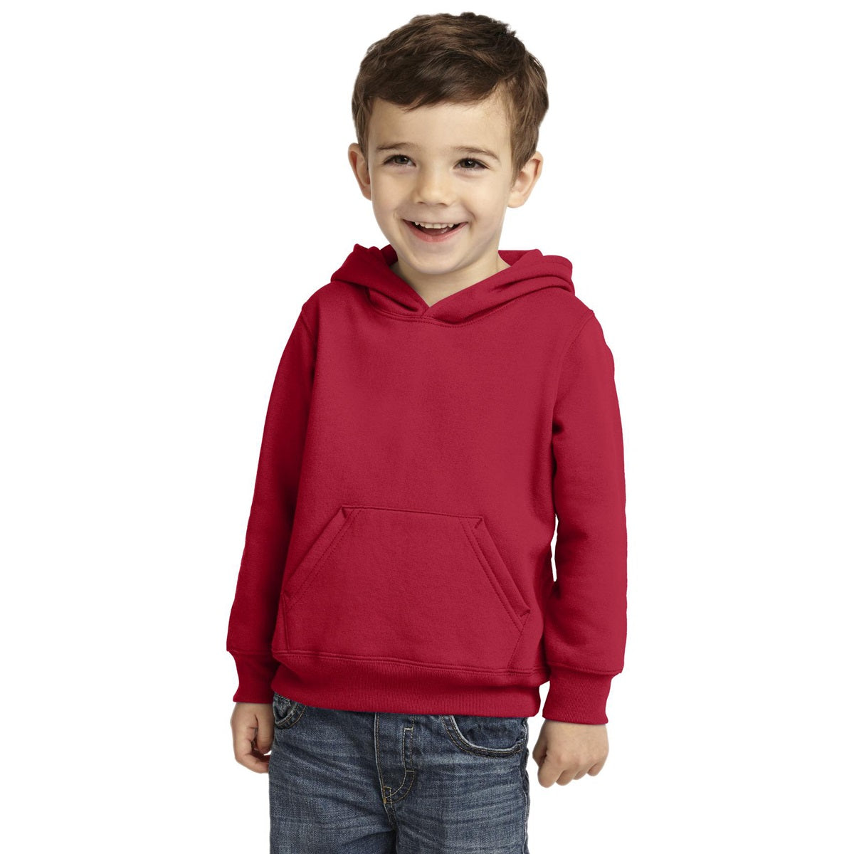 Red Sweatshirts - Port & Company - Cozy Fleece - Soft Comfort