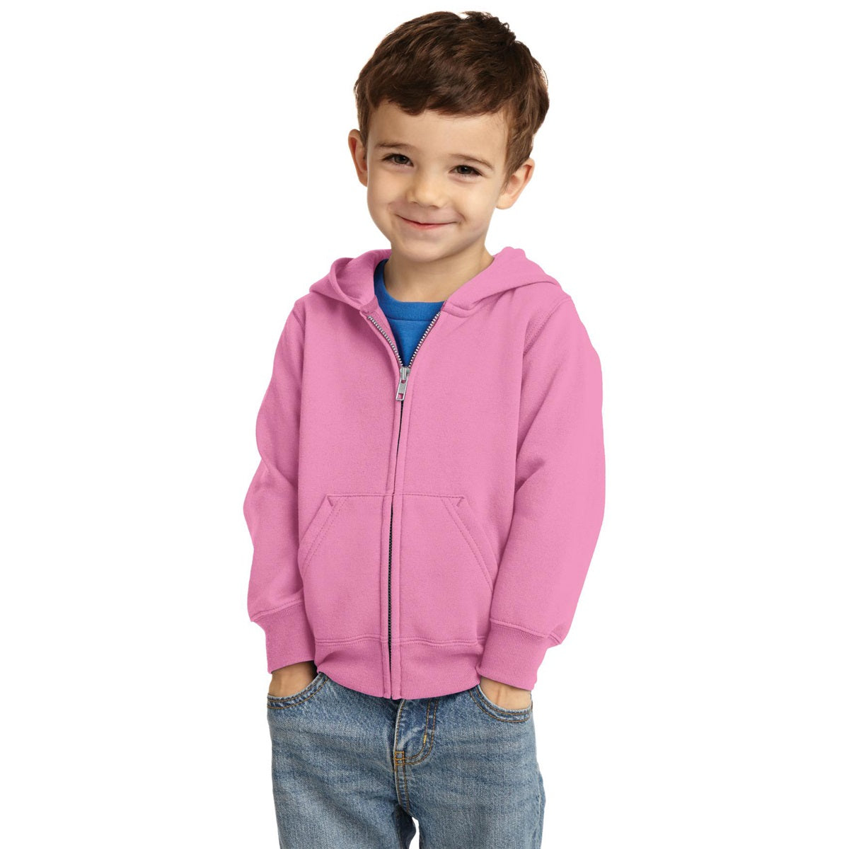 Red Sweatshirt - Port & Company - Cozy Fleece Fabric
