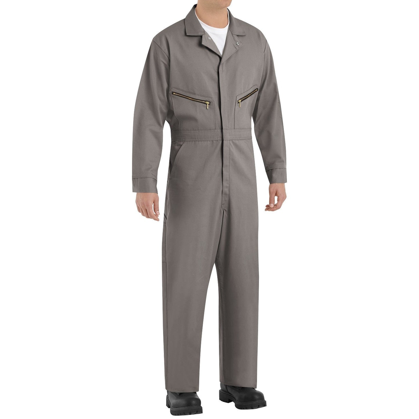 Grey Coveralls - Red Kap - Comfortable Cotton Blend