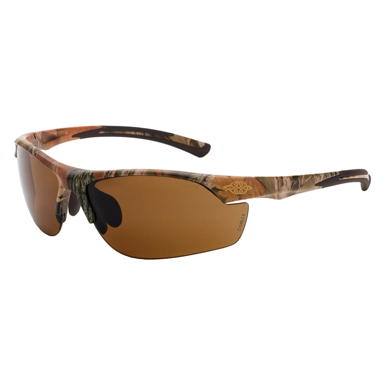 Brown Lens Glasses - CrossFire - Adjustable Nosepiece