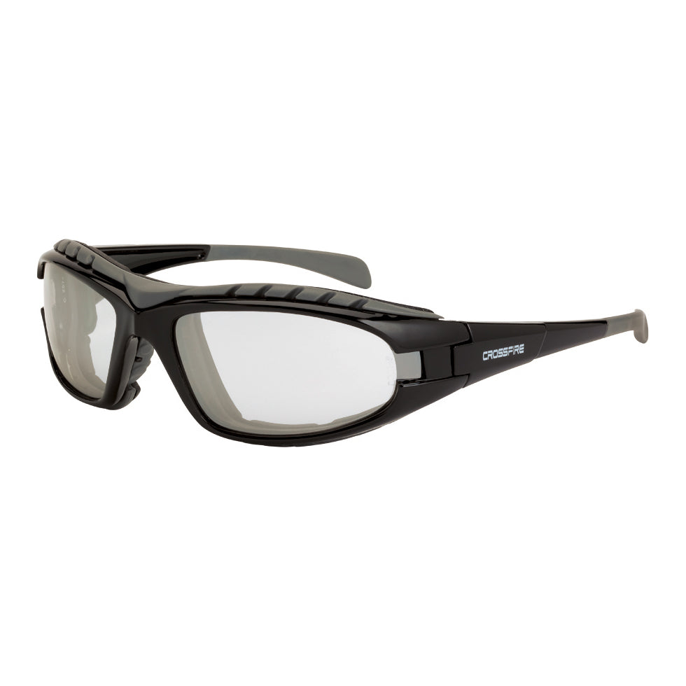 Silver Mirror Lens Glasses - CrossFire - Reflective Design