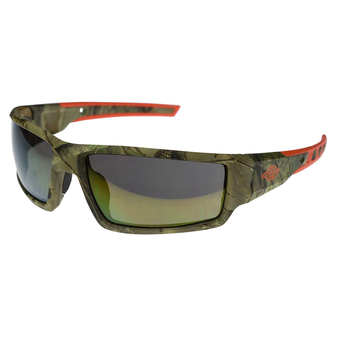 Gold Mirror Lens Glasses - CrossFire - Stylish Design