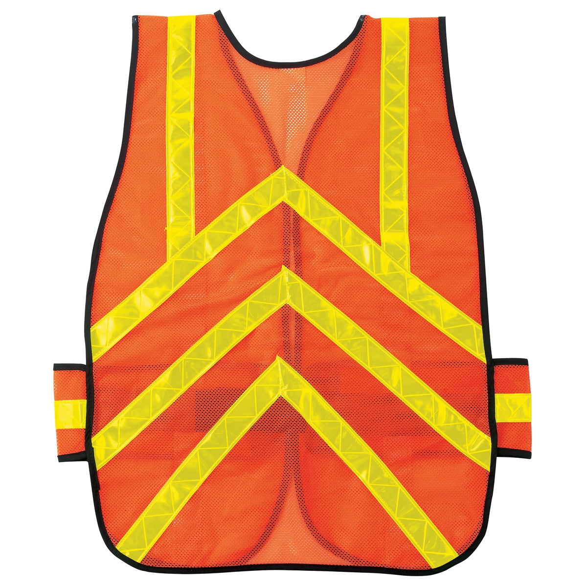 Orange Safety Vest - MCR Safety - Lightweight Mesh
