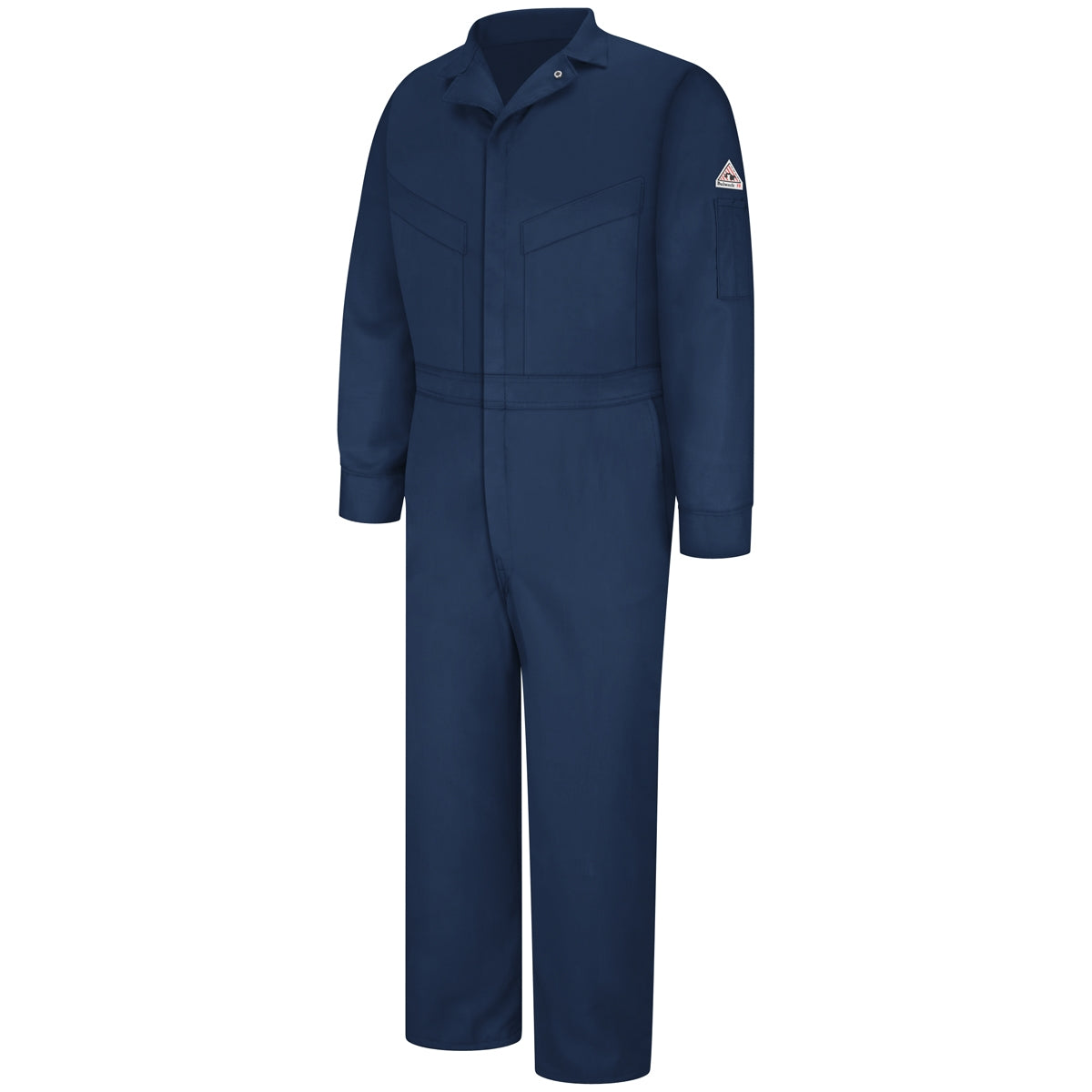 Grey Lightweight Coveralls - Bulwark FR - Durable Fabric