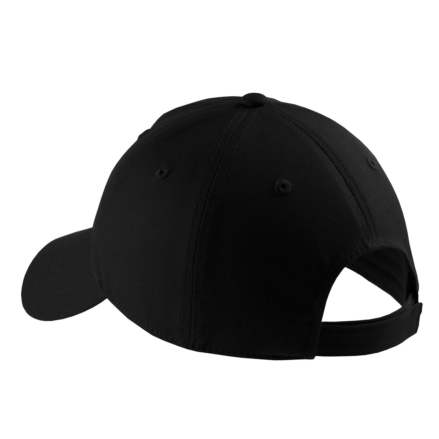 Black Ball Caps - Port Authority - Casual Canvas Design