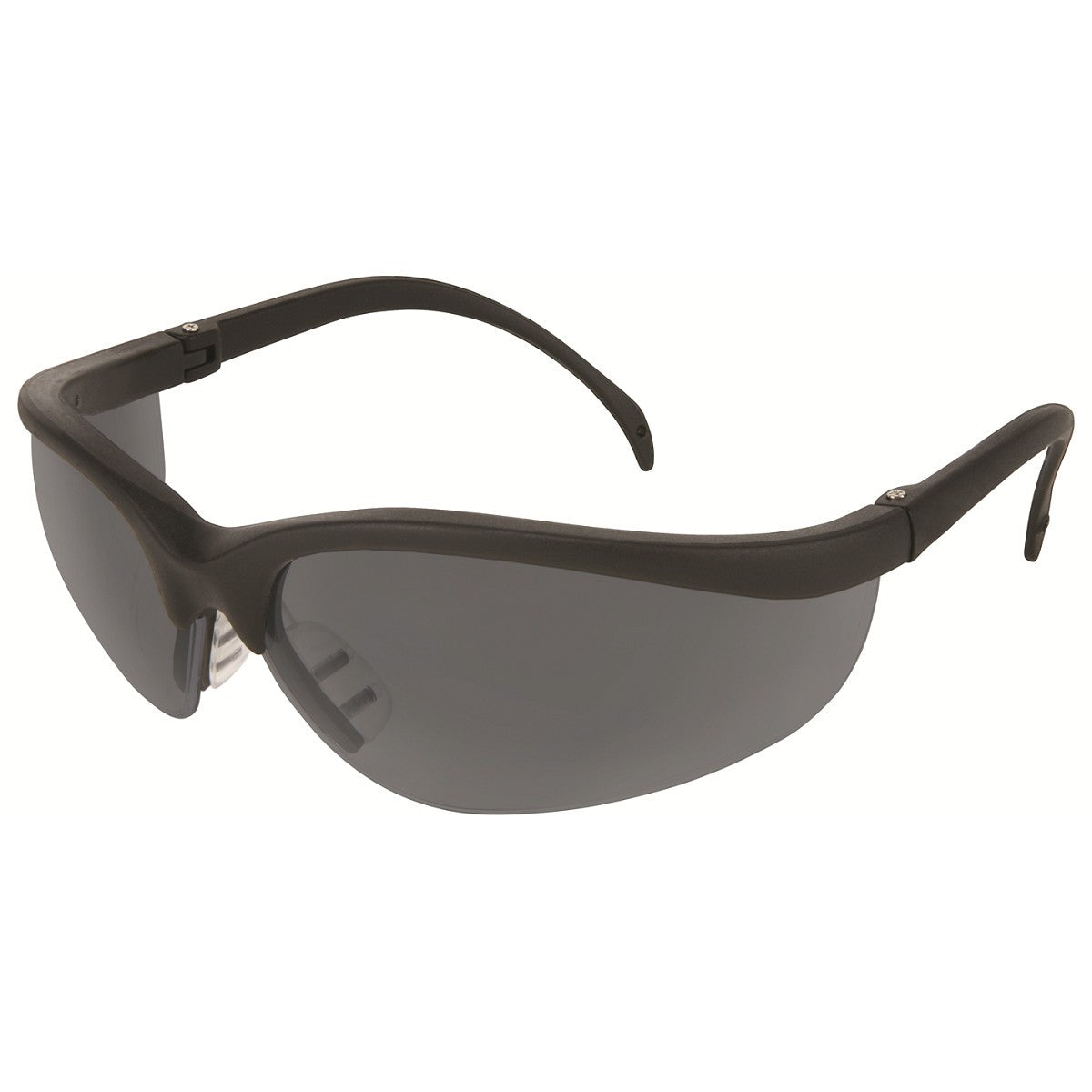 Gray Lens Glasses - MCR Safety - Stylish Wraparound Design