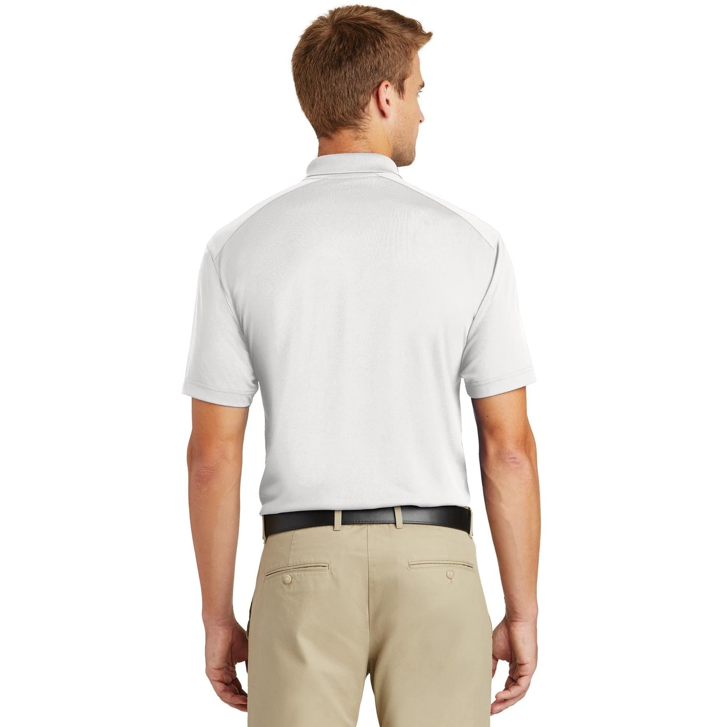 Black Polo Shirt - Cornerstone - Lightweight Fabric