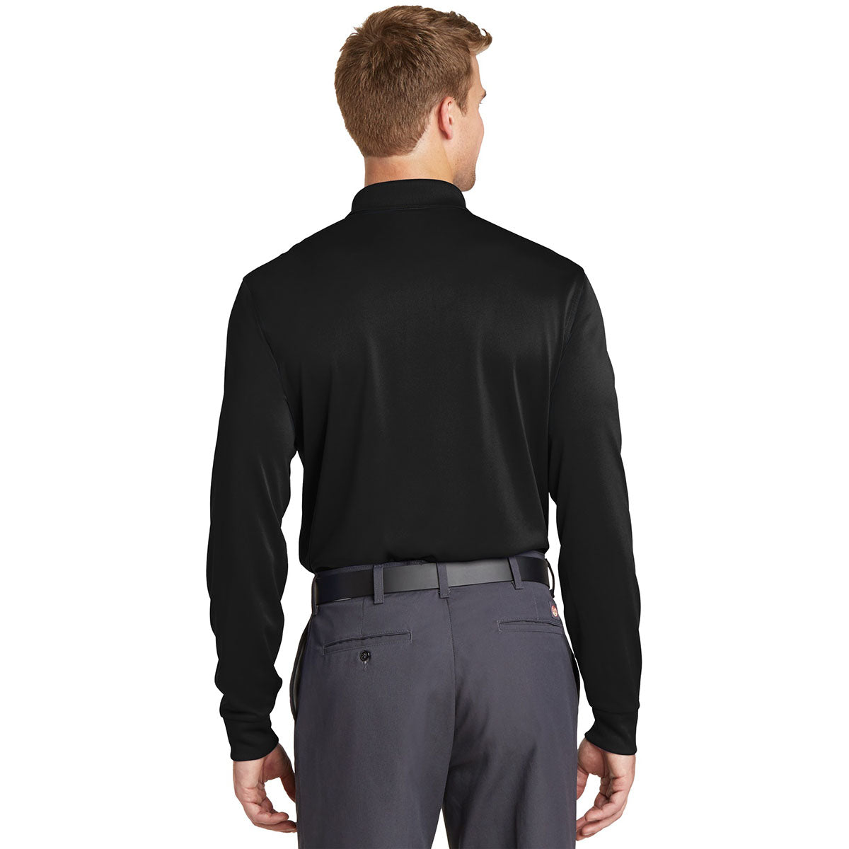 Black Polo Shirt - Cornerstone - Snag-Proof Fabric