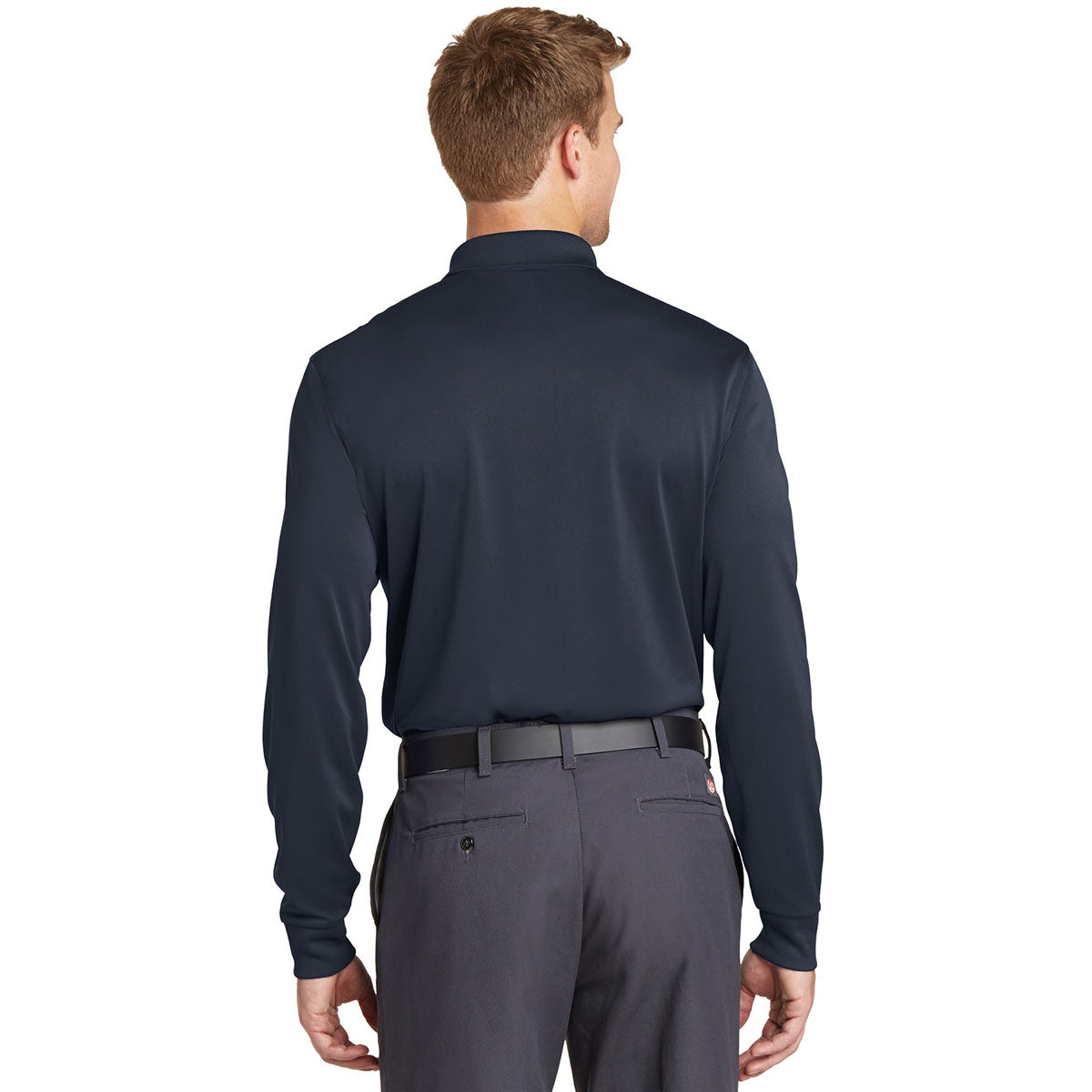 Black Polo Shirt - Cornerstone - Snag-Proof Fabric