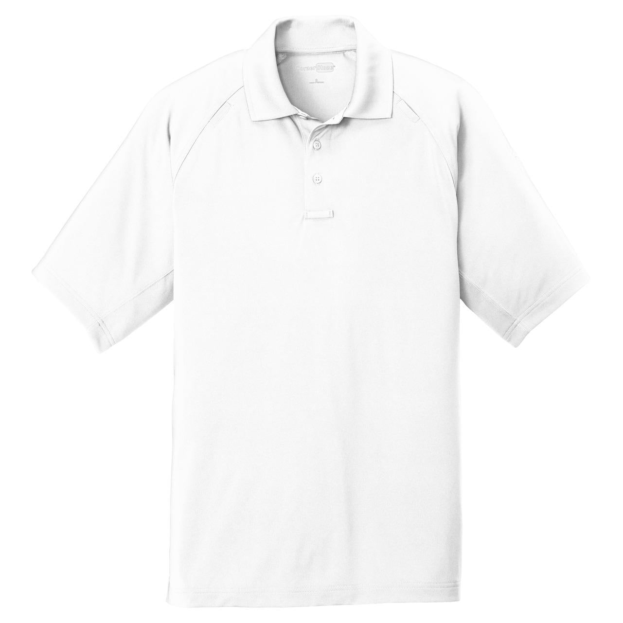 Black Polo Shirt - Cornerstone - Snag-Proof Polyester