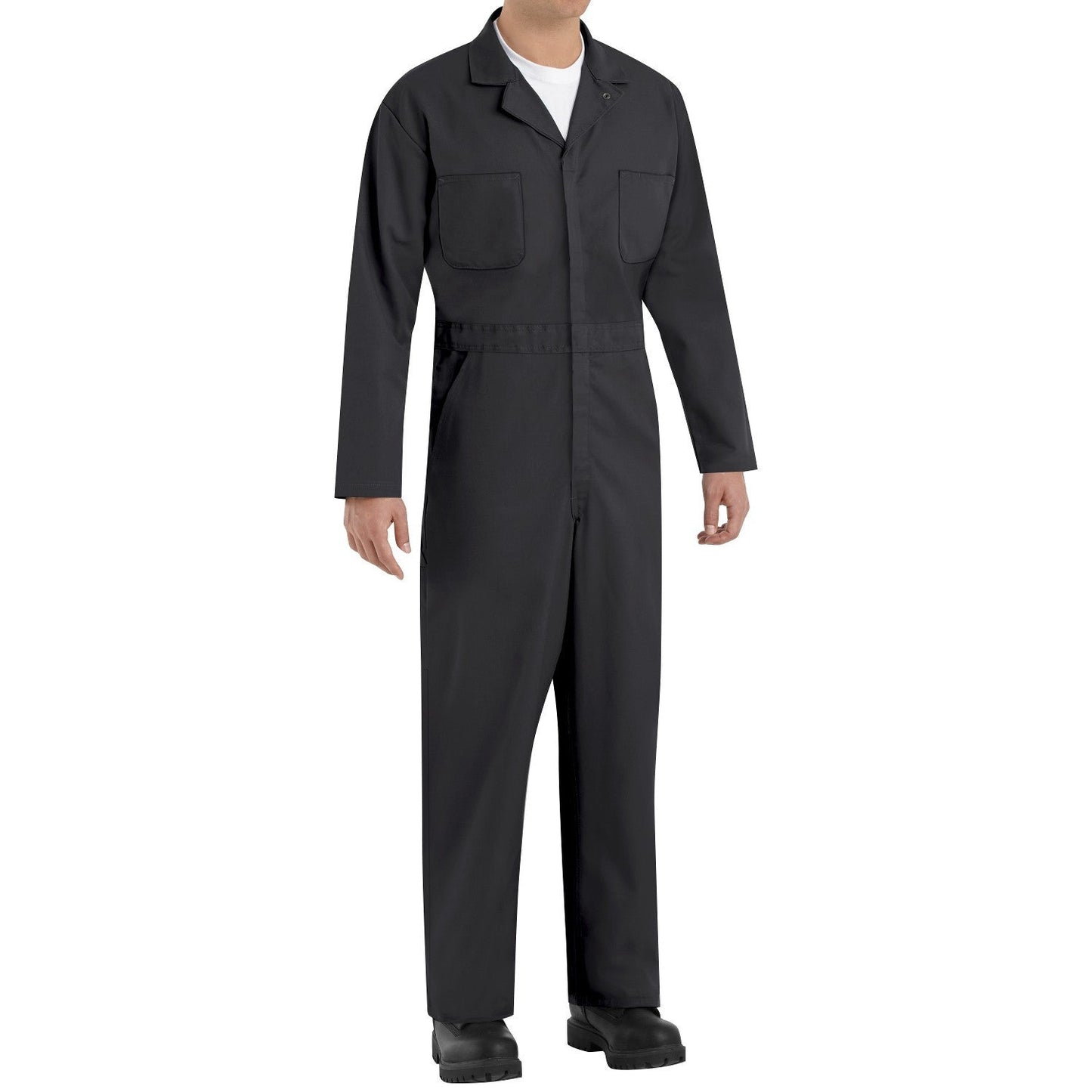 Black Coveralls - Red Kap - Durable Twill Action Back