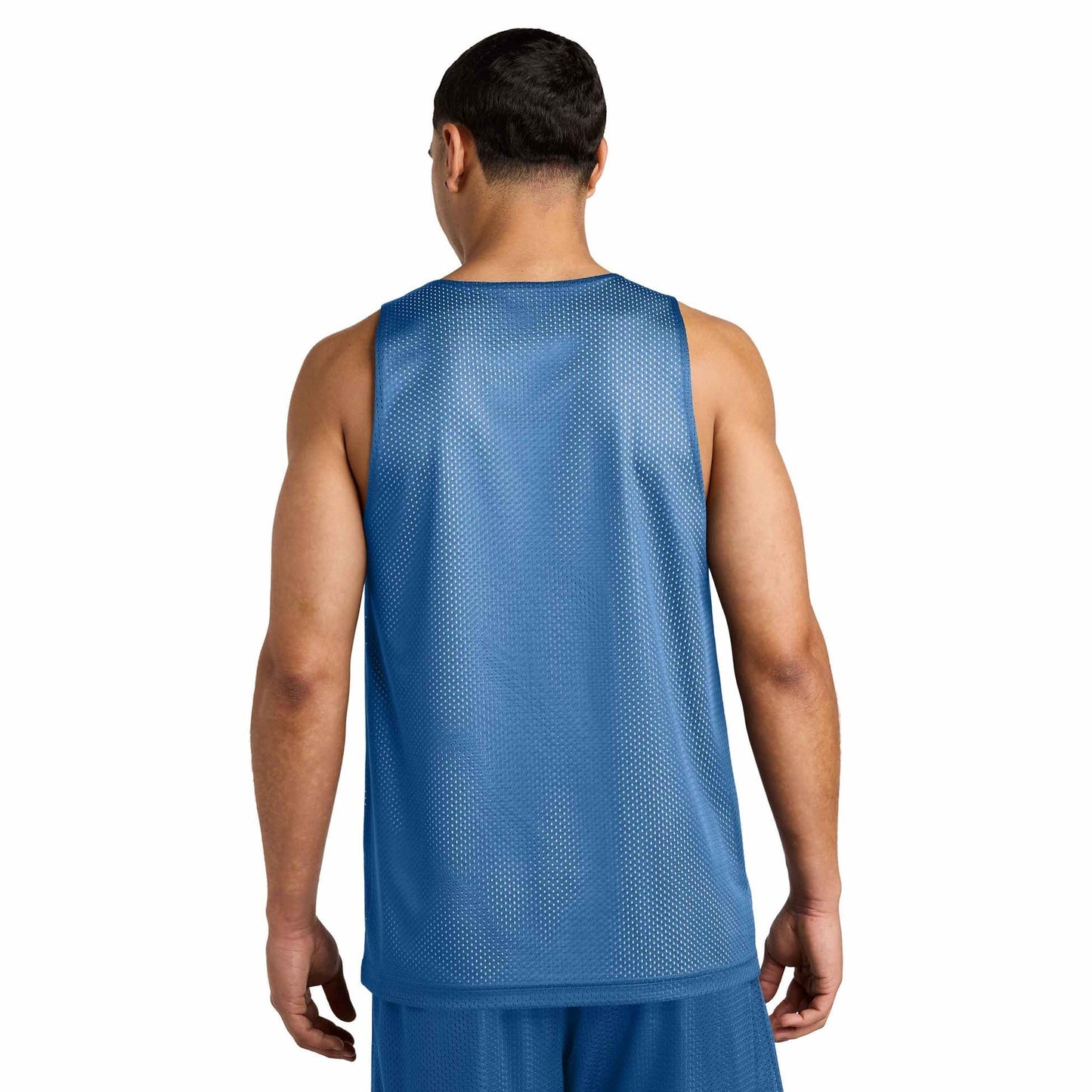 Black/Deep Red Tank Tops - Sport-Tek - Moisture-Wicking