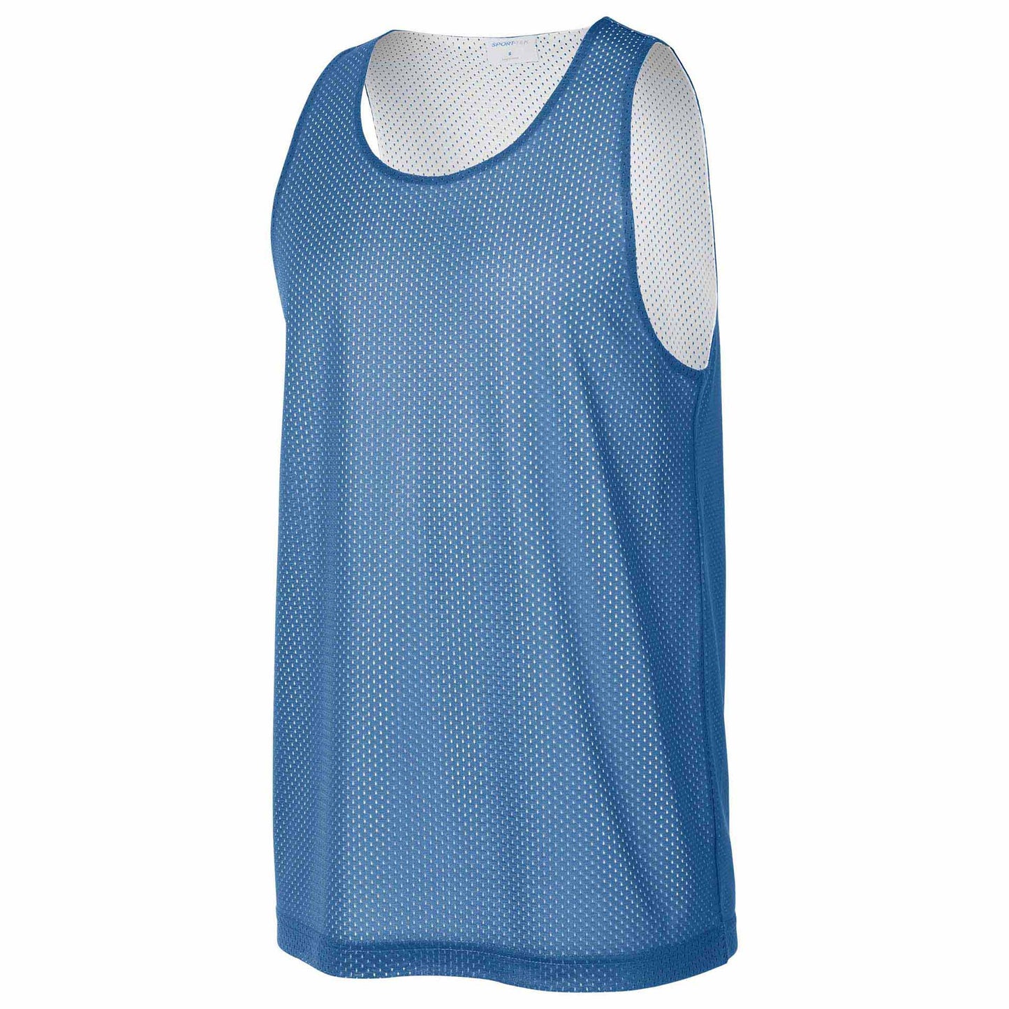 Black/Deep Red Tank Tops - Sport-Tek - Moisture-Wicking