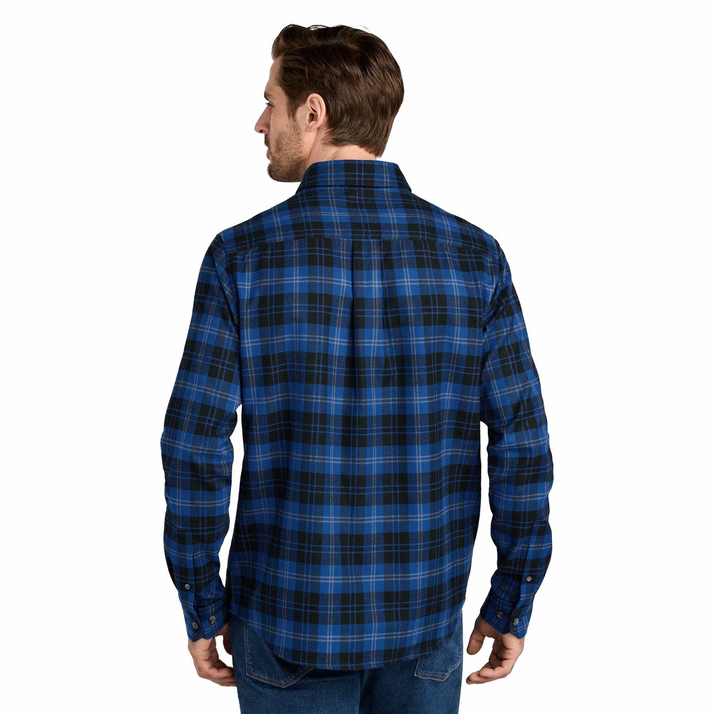Deep Black Mini Buffalo Shirt - Eddie Bauer - Soft Flannel