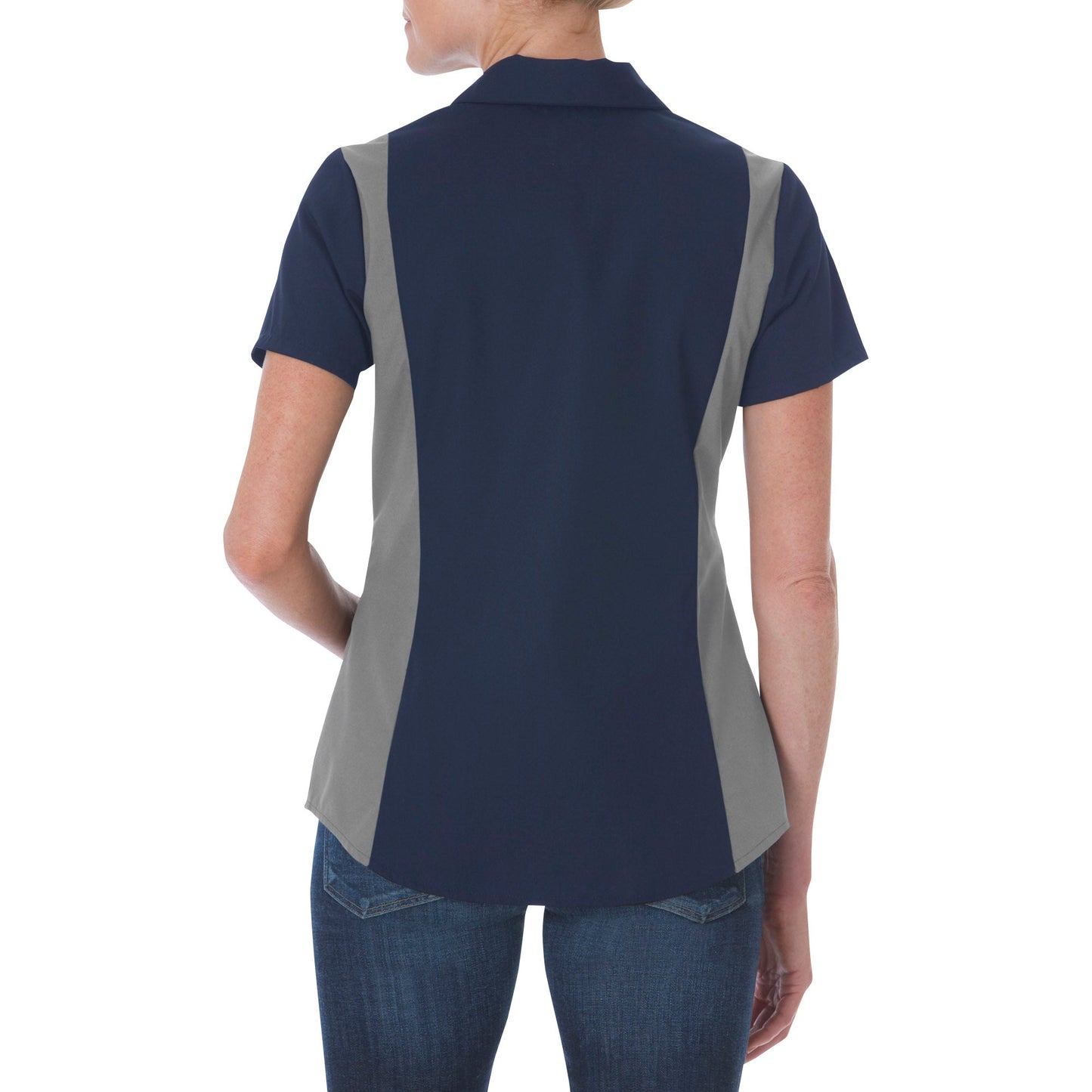 Dark Navy Button Up Shirt - Dickies - Short Sleeve
