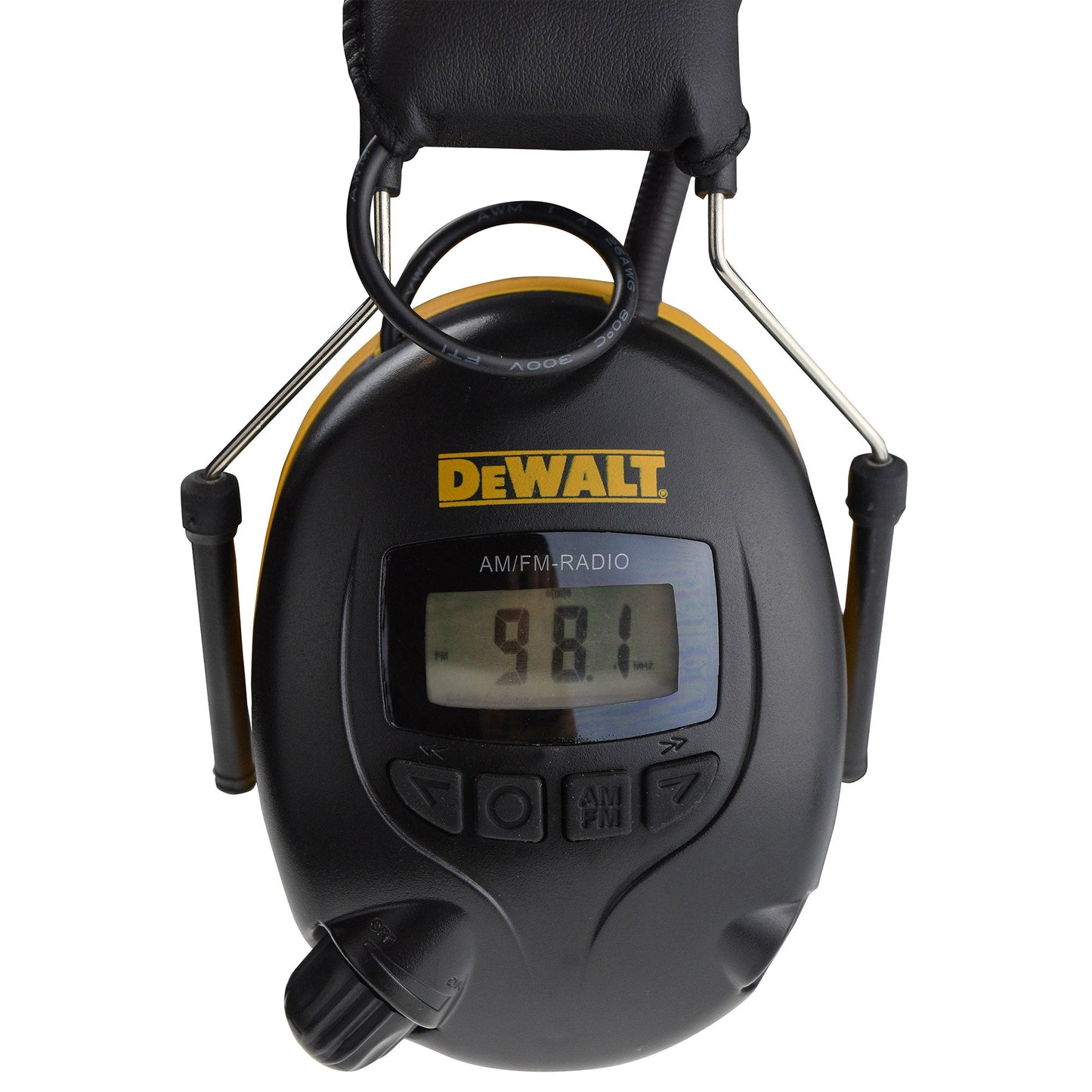 25 NRR Ear Muffs - DeWalt - Comfortable Design