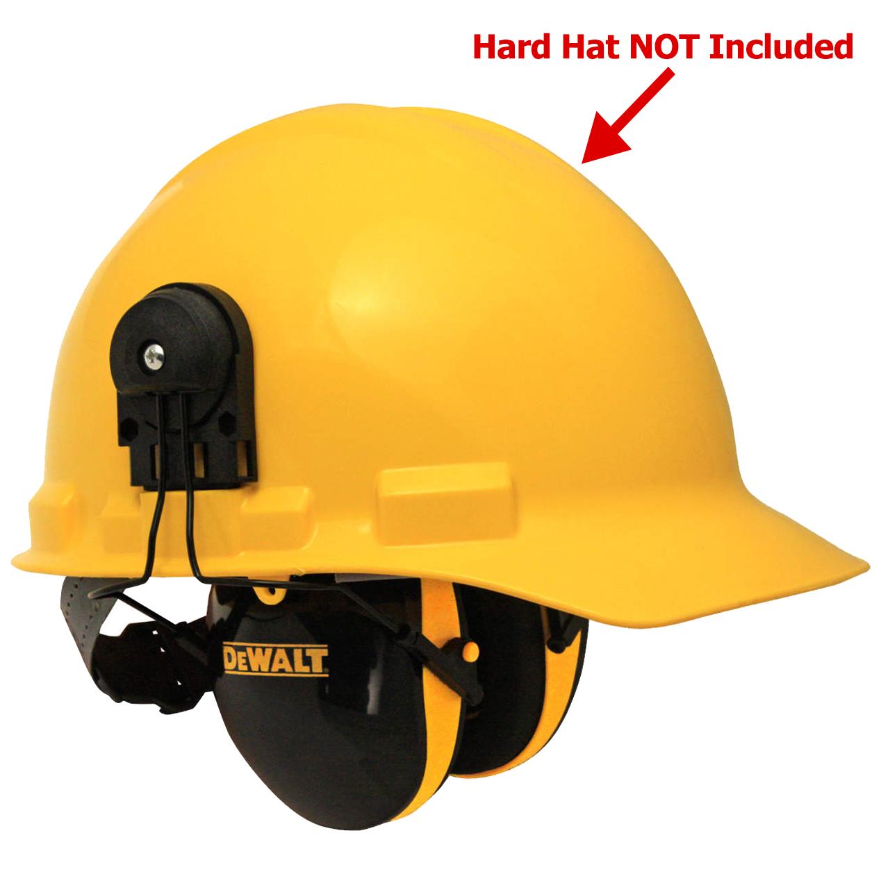 Black/Yellow Ear Muffs | DeWalt | Dewalt Dpg66 Cap Mounted