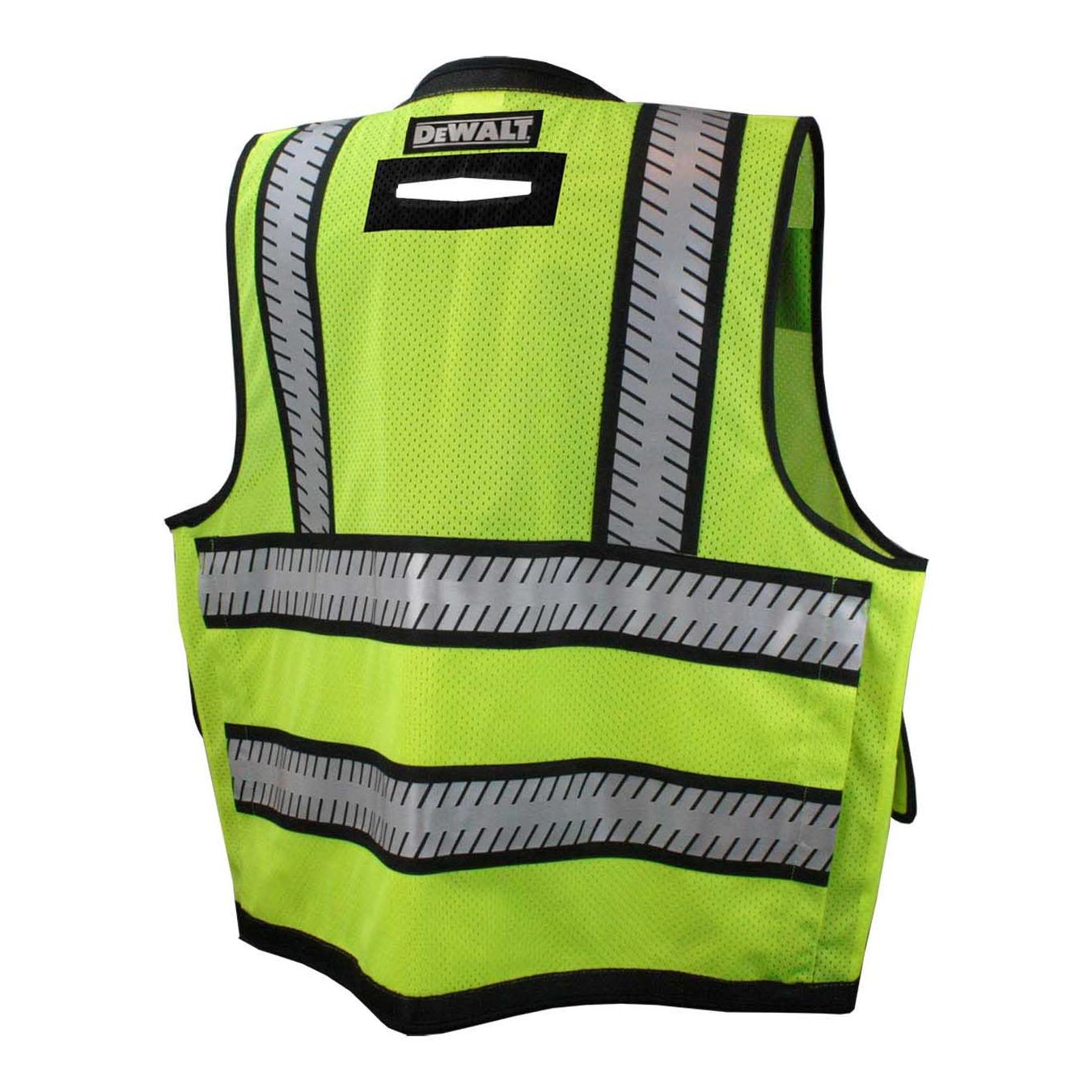 Yellow/Lime Safety Vests - DeWalt - Heavy Duty Design