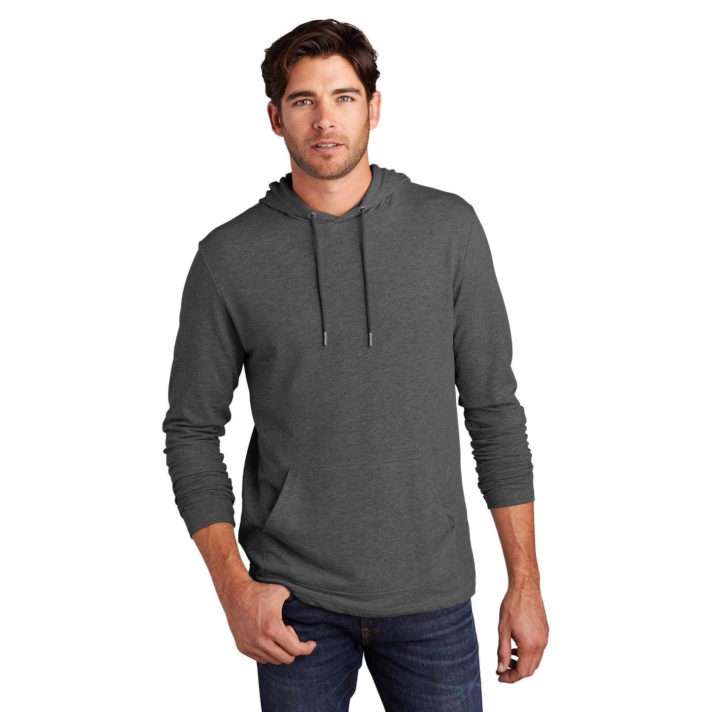 Black Cozy Hoodie - District - French Terry Material
