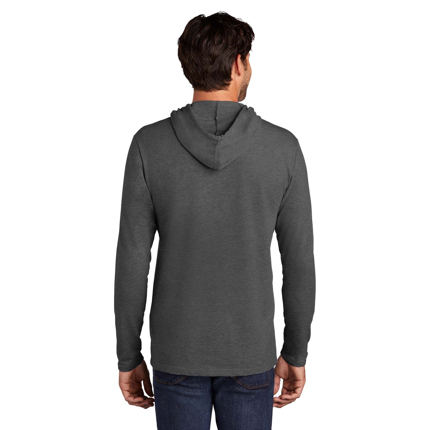 Black Cozy Hoodie - District - French Terry Material