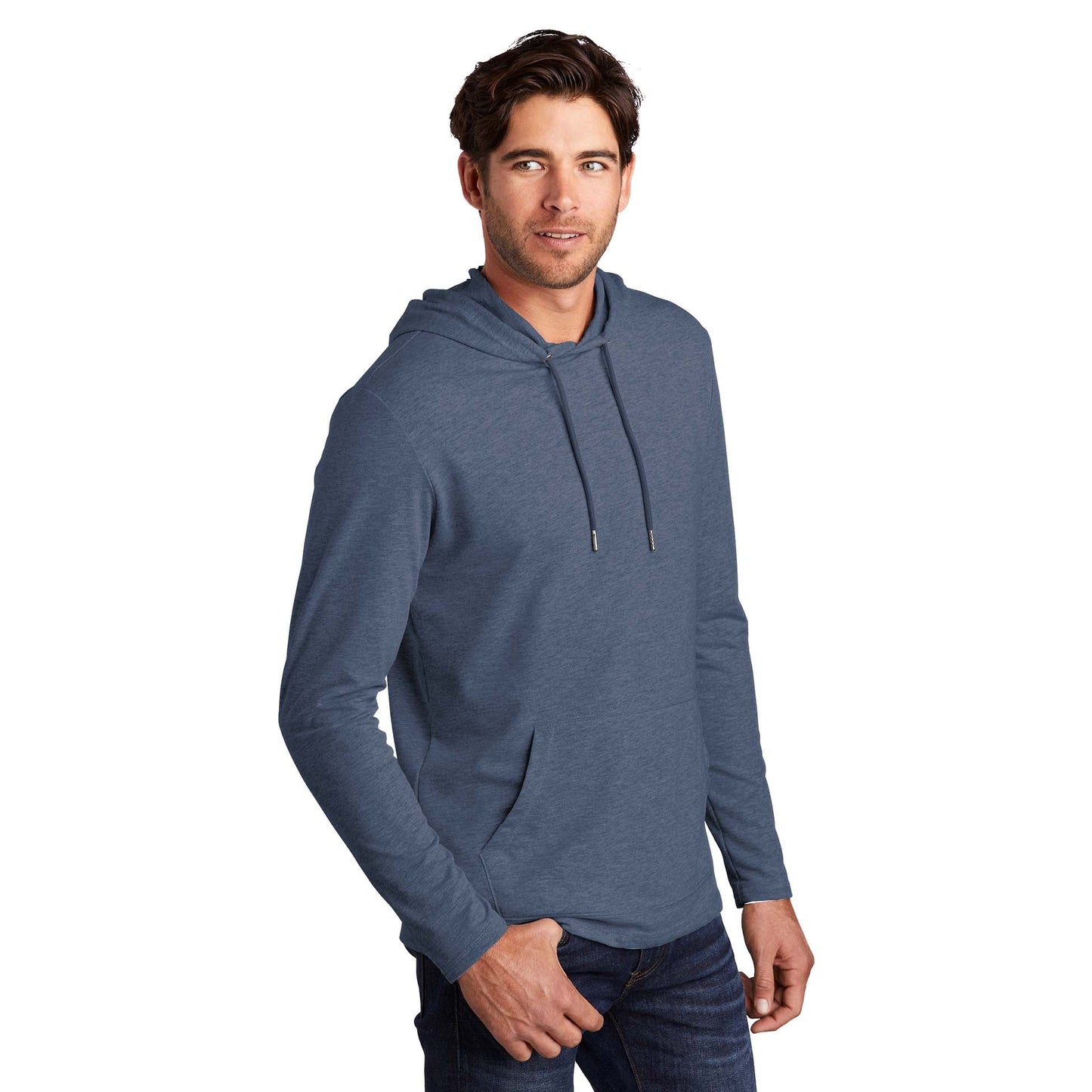 Black Cozy Hoodie - District - French Terry Material