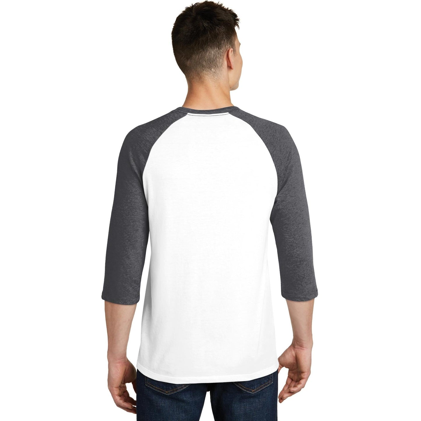 Black/White T-Shirts - District - Soft Cotton