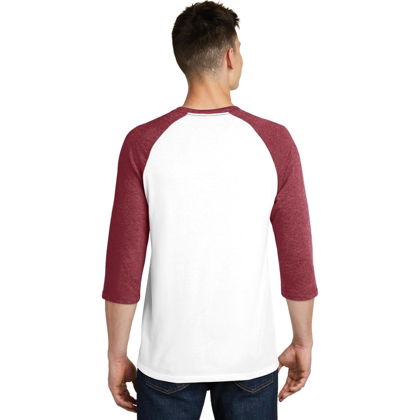 Black/White T-Shirts - District - Soft Cotton