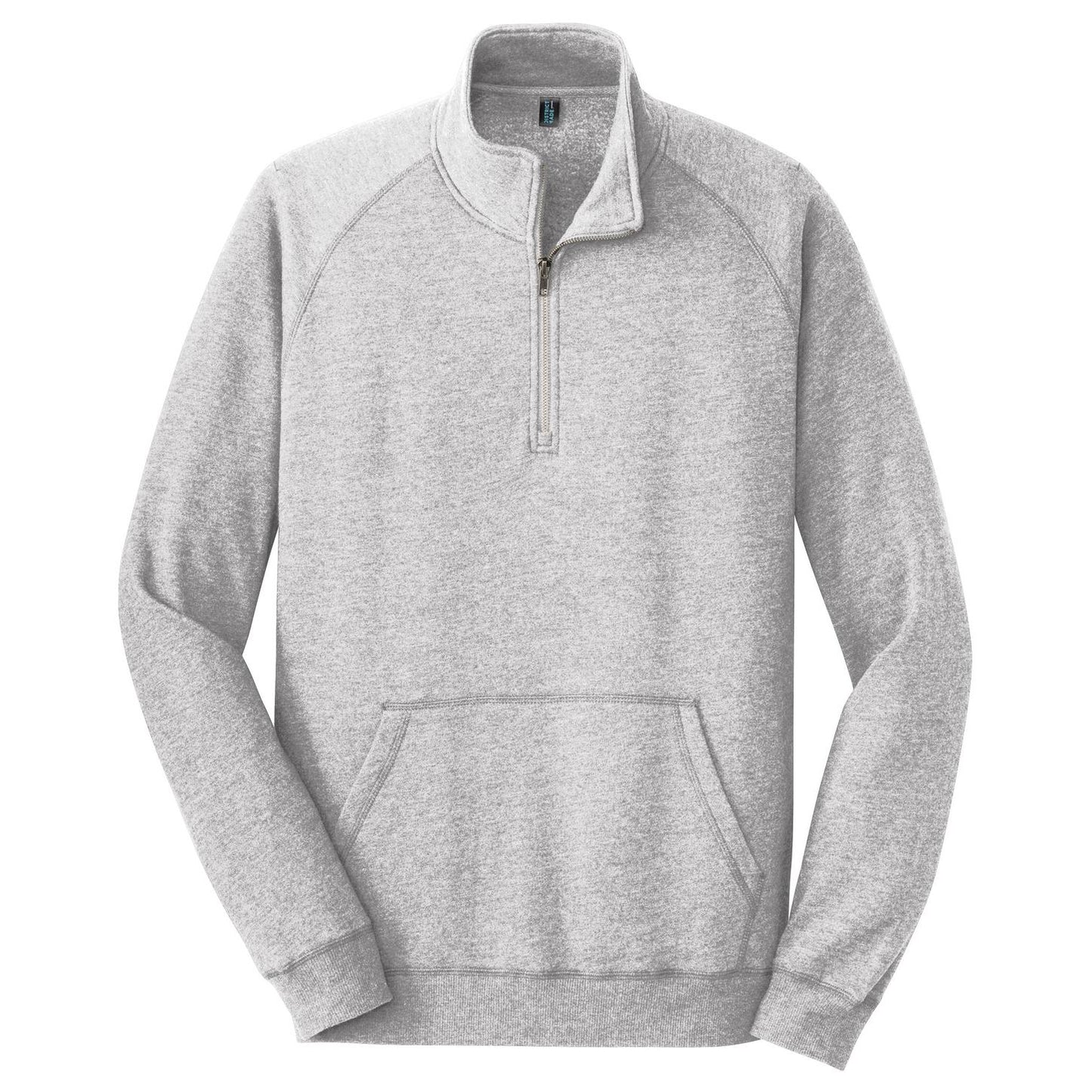 Heathered Black Sweatshirt - District - Cozy Fleece - Casual