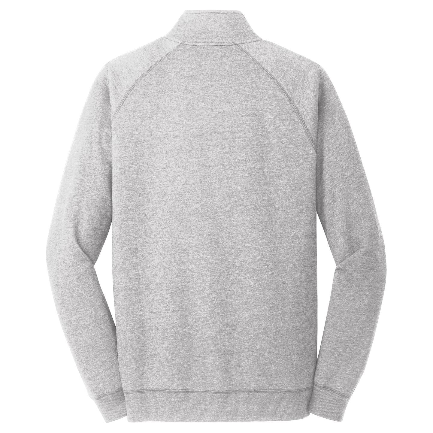 Heathered Black Sweatshirt - District - Cozy Fleece - Casual