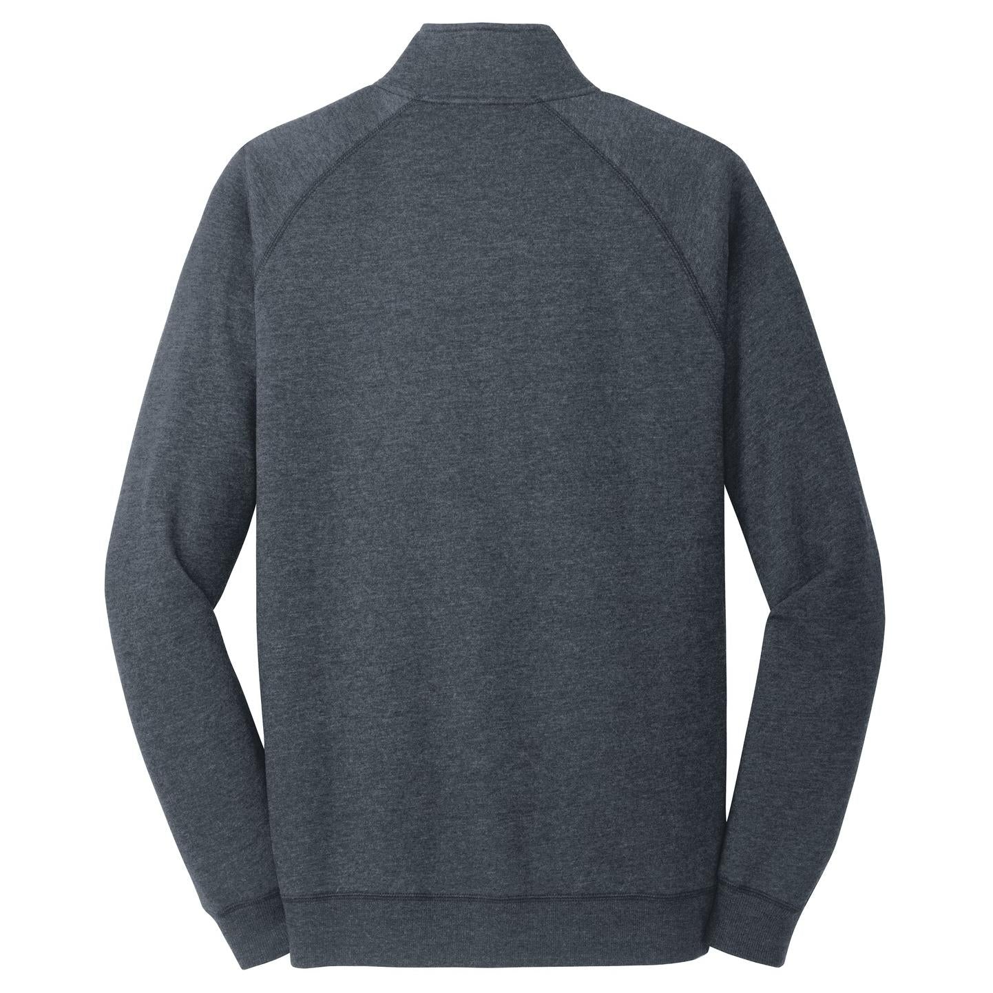 Heathered Black Sweatshirt - District - Cozy Fleece - Casual