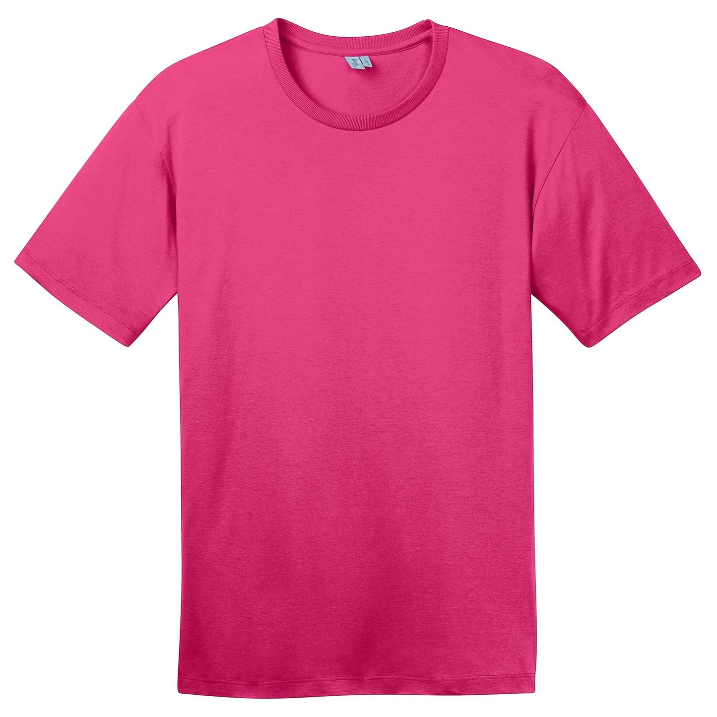 Jet Black T-Shirt - District - Soft Cotton Comfort