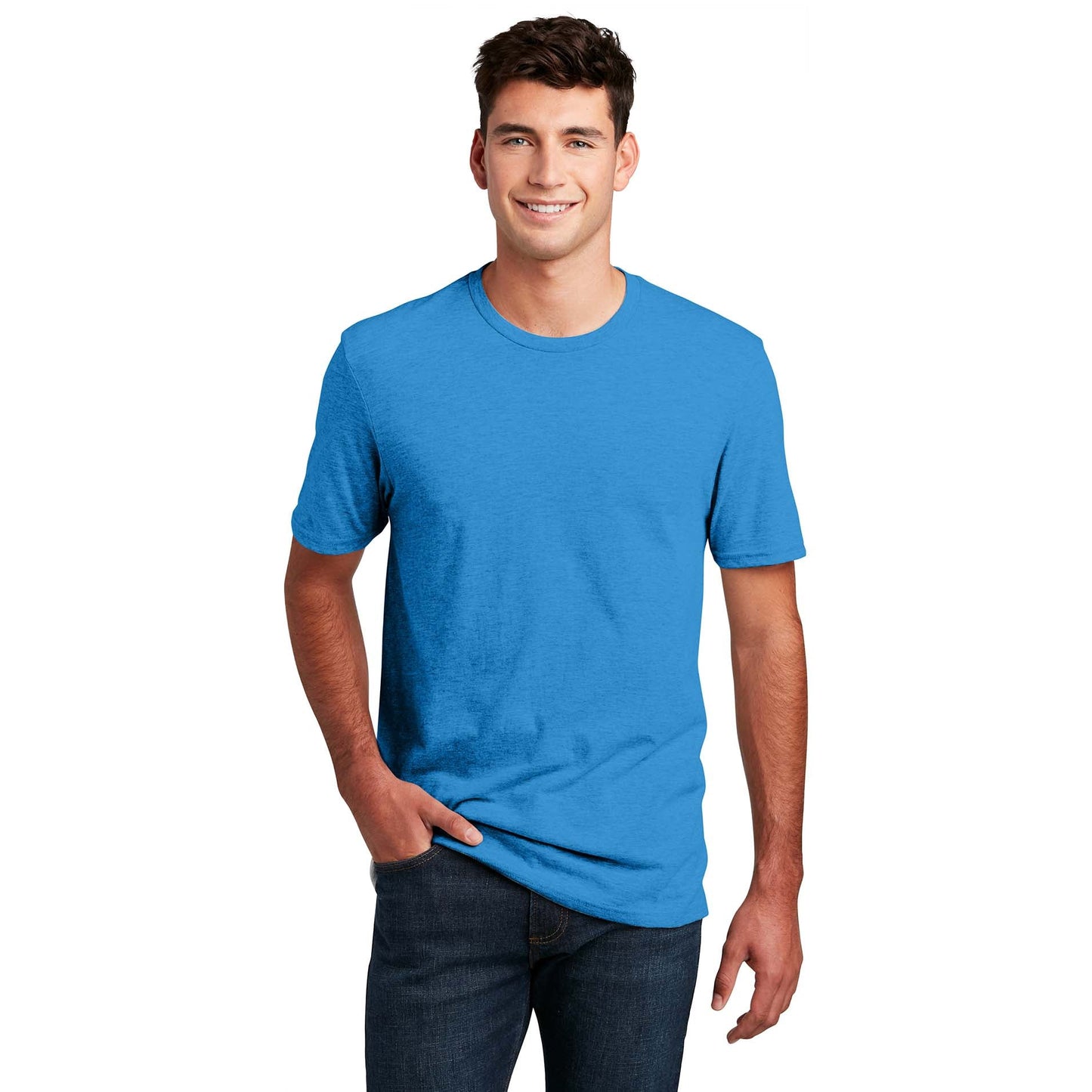 Black T-Shirts - District - Soft Fabric - Comfortable Quality